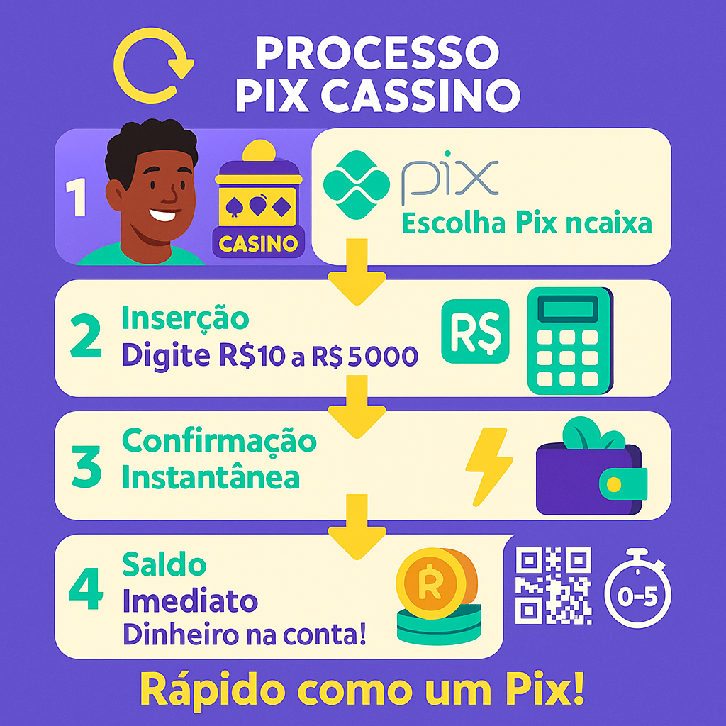 Como funciona o cassino online Pix na prática